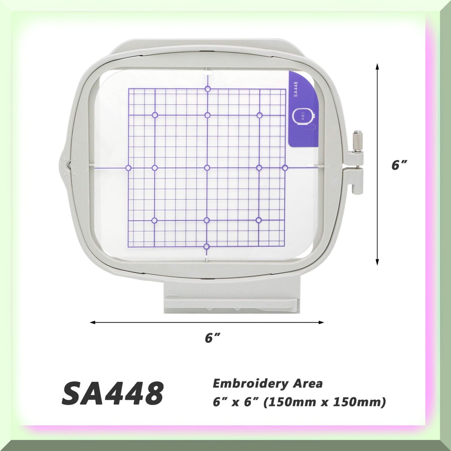 Embroidery Hoop for Sewing and Embroidery Machines