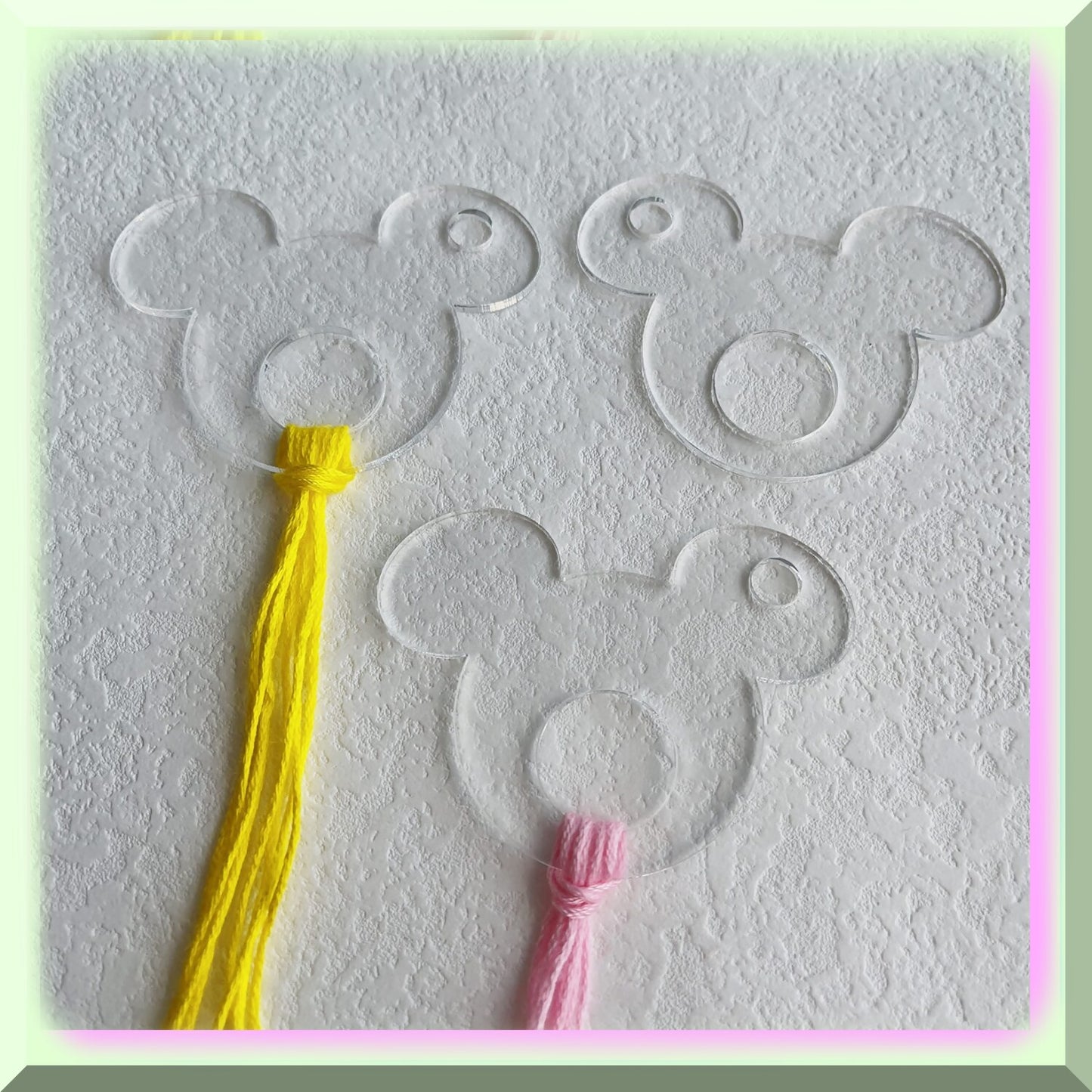 Thread Organizer and Storage Solution with Floss Drops