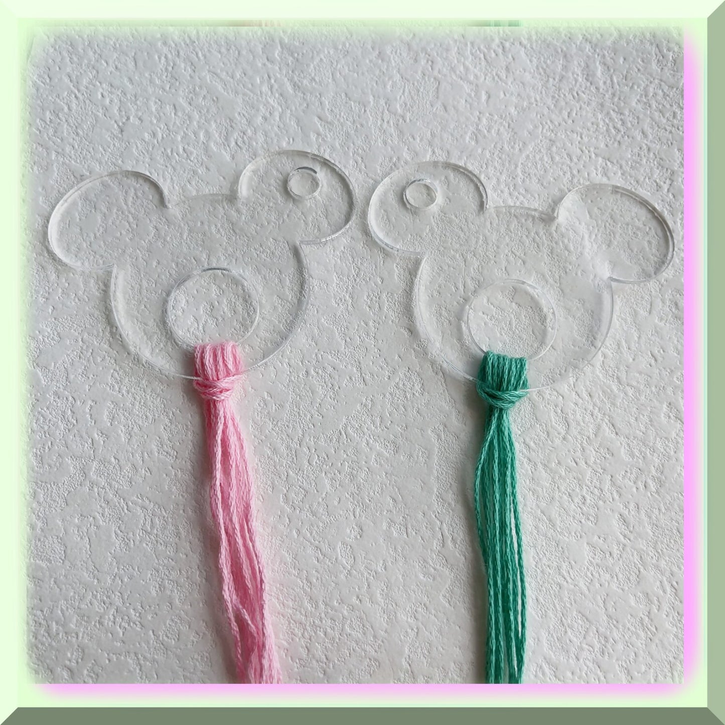 Thread Organizer and Storage Solution with Floss Drops