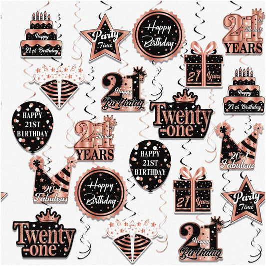 36th Birthday Celebration Kit with Banner and Props