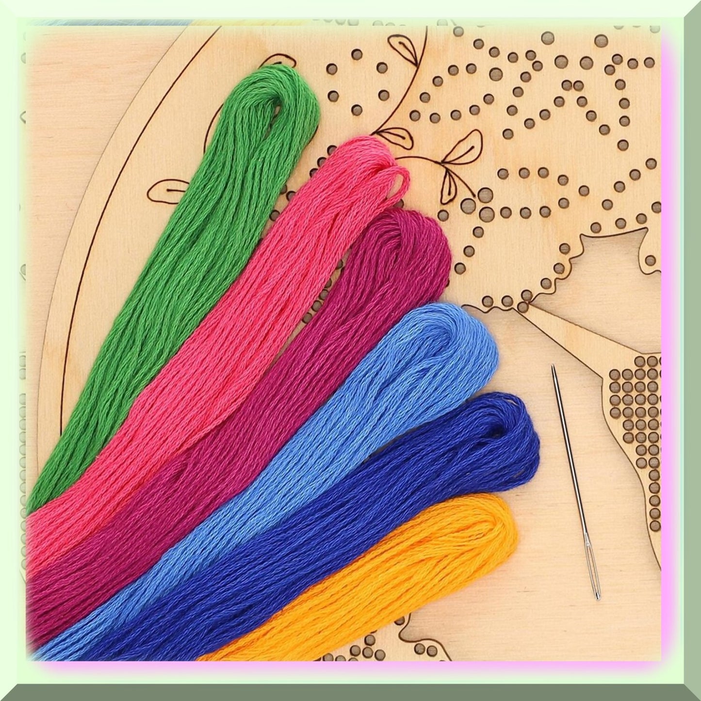 Floral Hummingbird String Art Kit for Teens and Adults