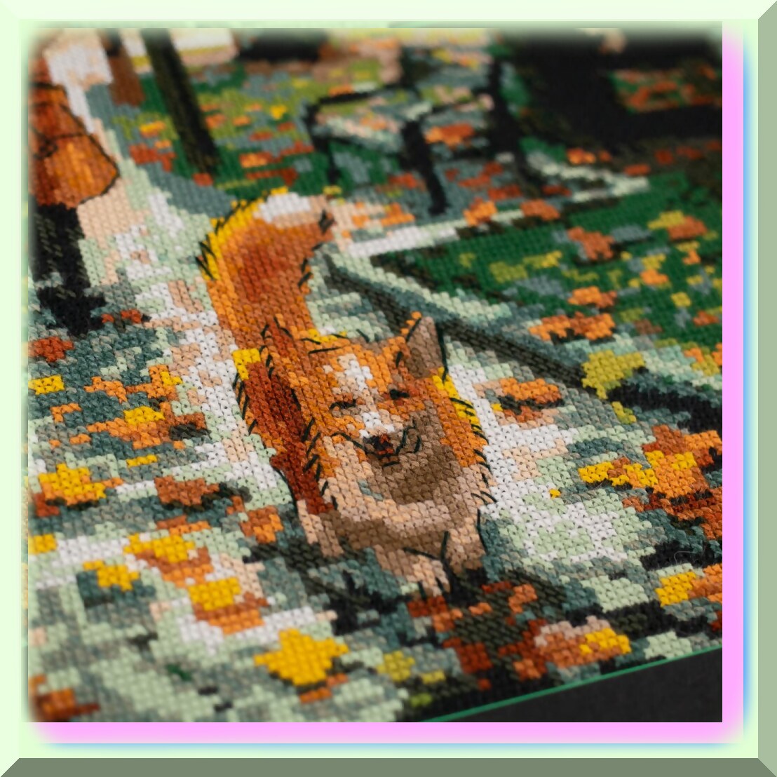 High-Quality 14ct Aida Fabric for Cross Stitch Projects