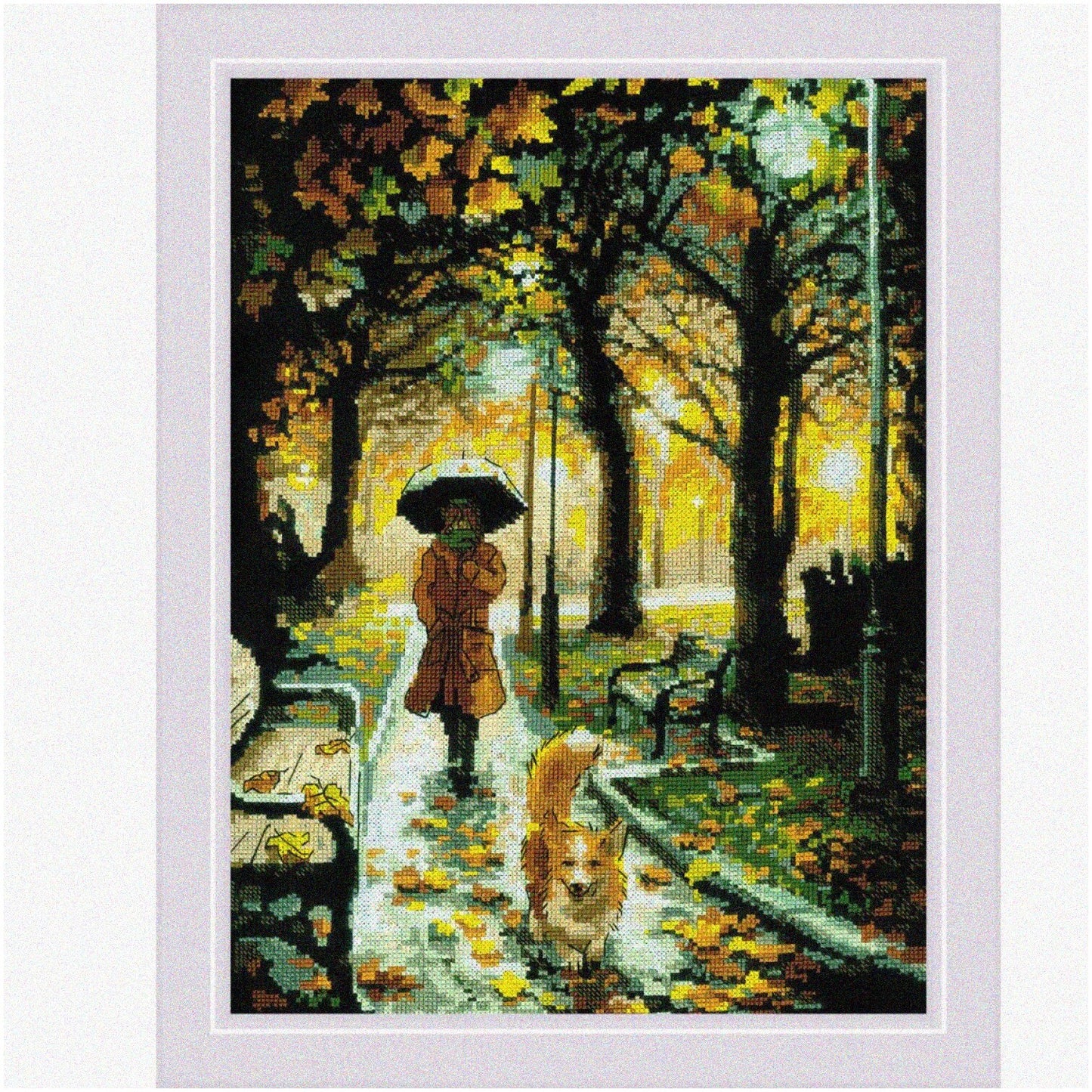 High-Quality 14ct Aida Fabric for Cross Stitch Projects