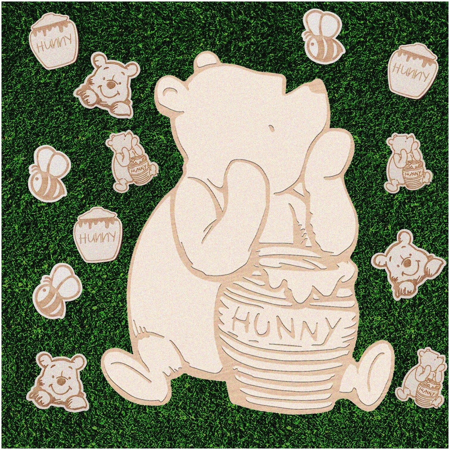 Winter Wonderland Sweater Cutouts Set 60 Pcs