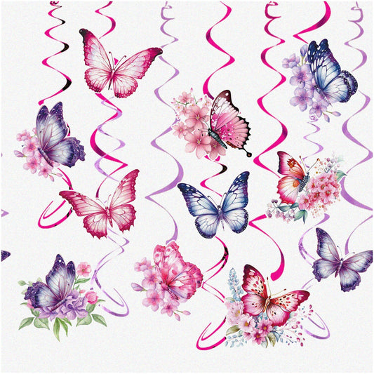 Black and Silver Birthday Party Decorations Set