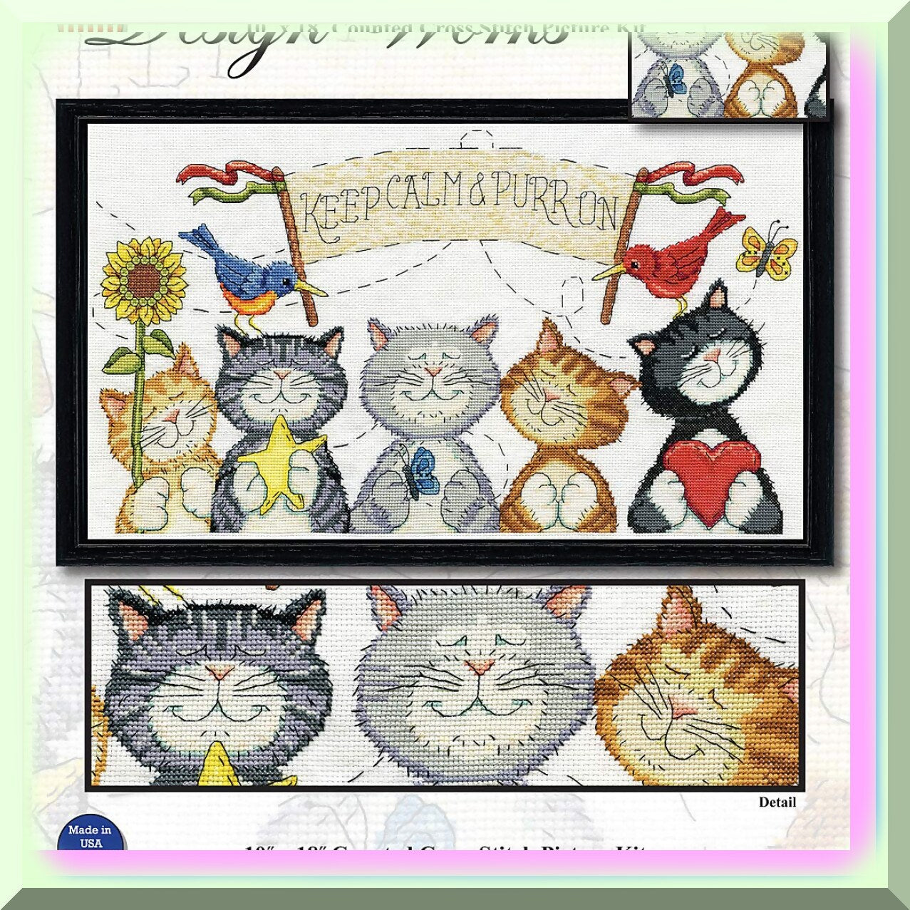 Cross Stitch Kit for Creative Embroidery