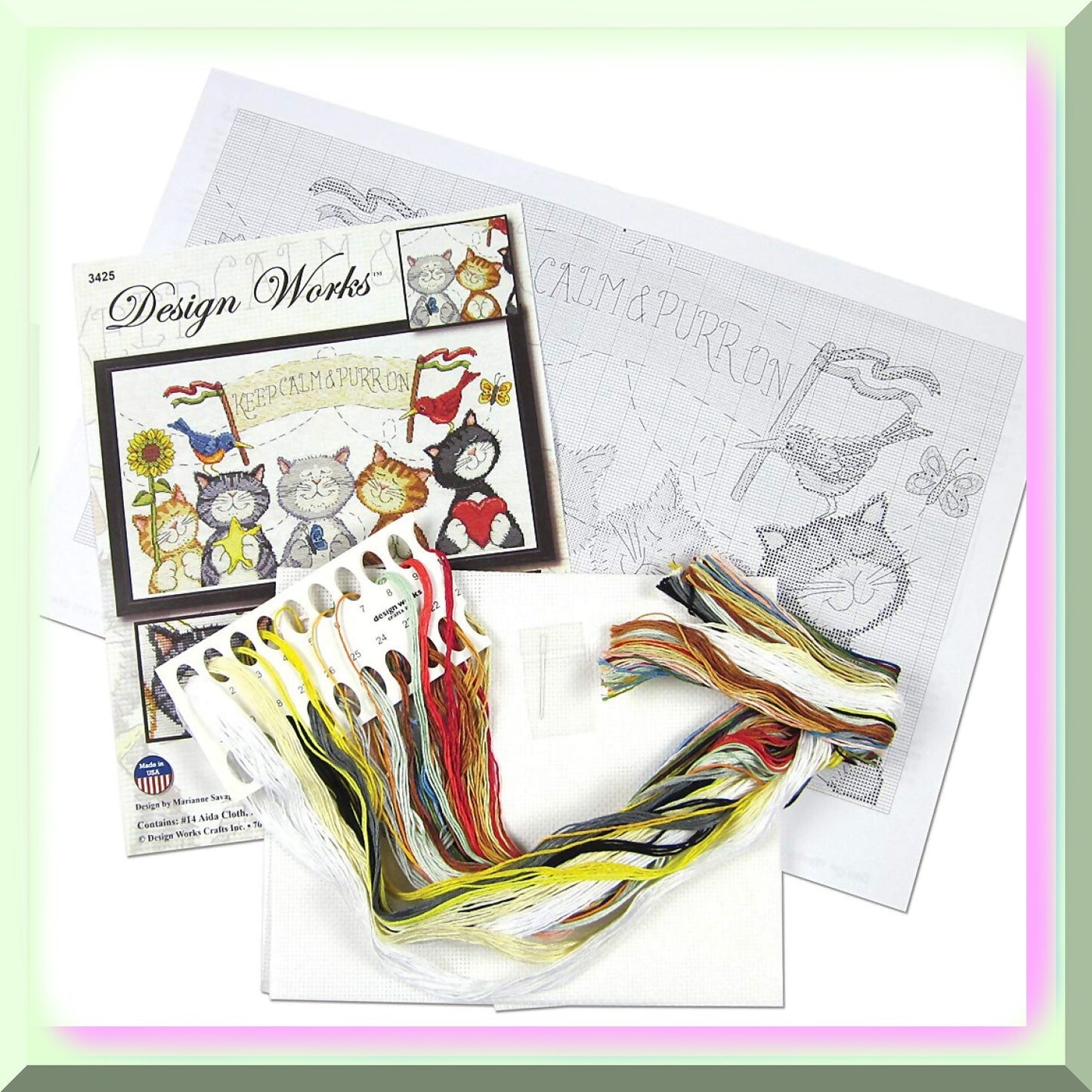 Cross Stitch Kit for Creative Embroidery