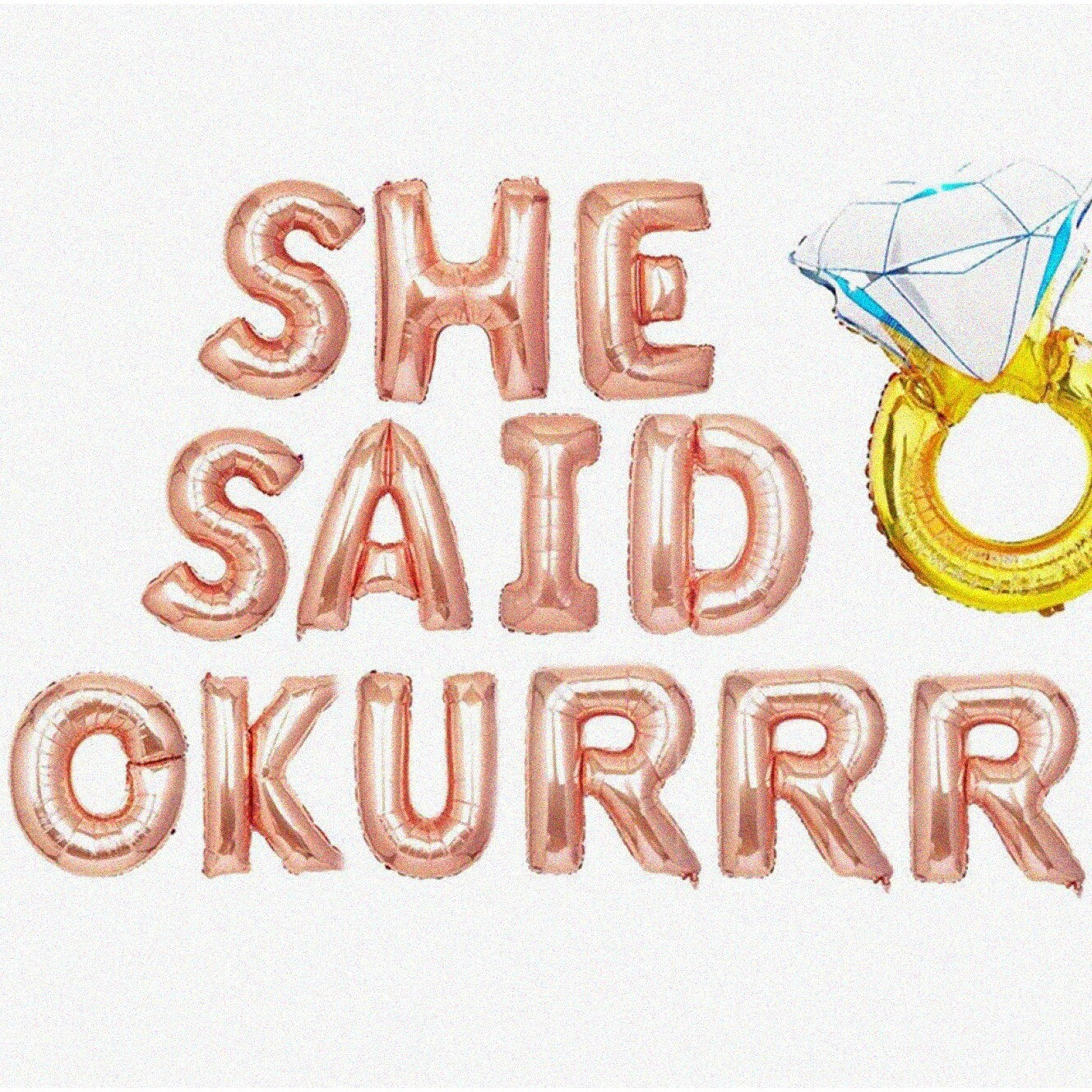 Okurrr Love Celebration Balloon Kit