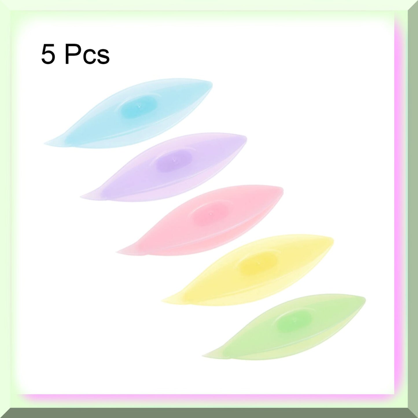 Colorful Plastic Tatting Shuttles for Lace-Making and Crafts