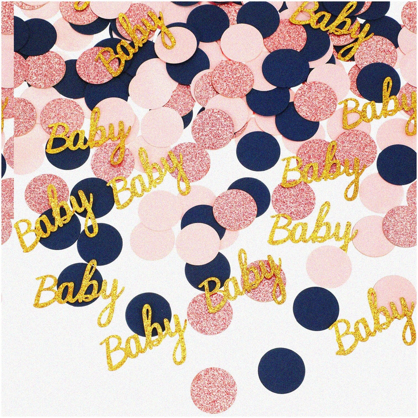 Party Pop Confetti 360 Pcs Gender Reveal Decoration Kit