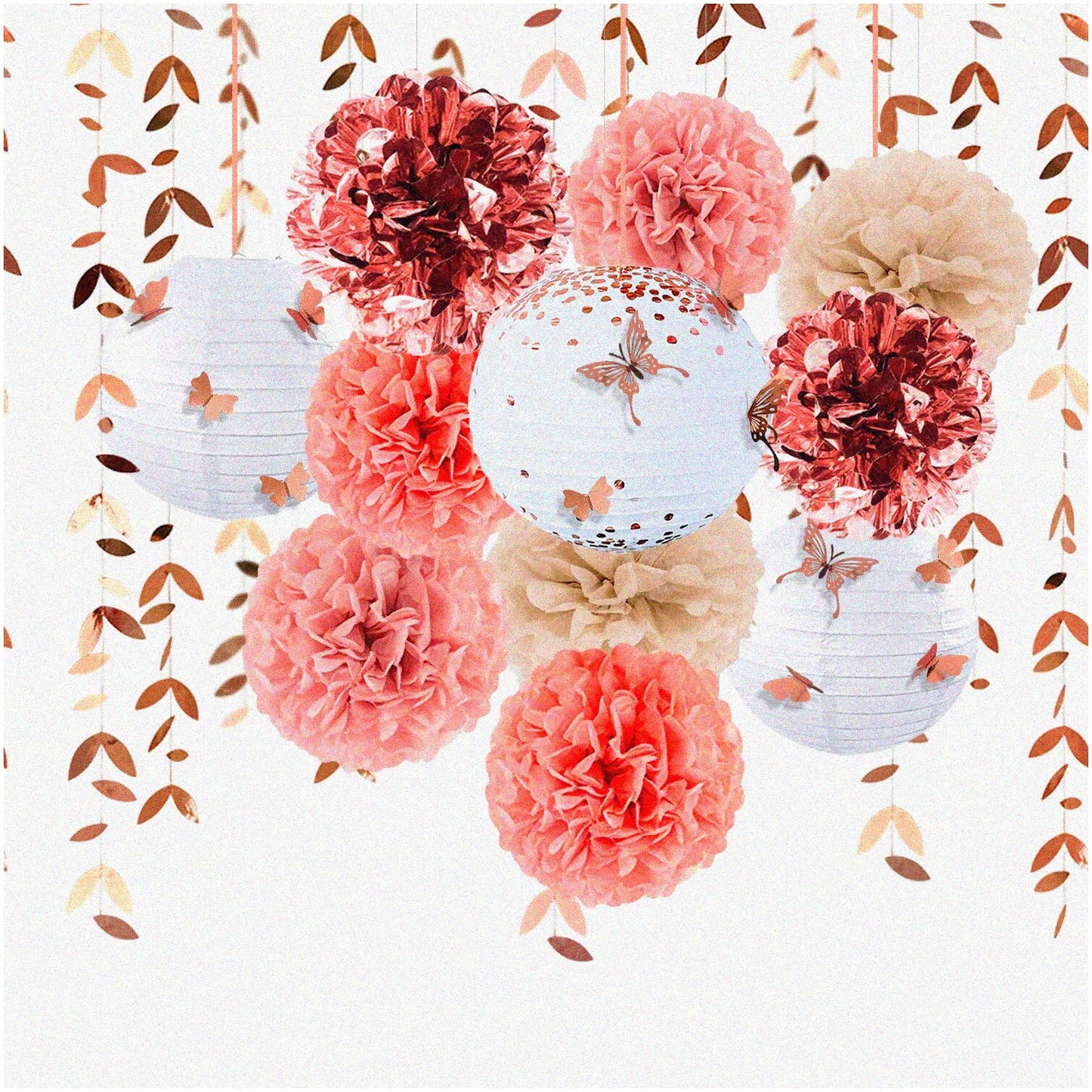 Blush Blossom Party Pack Decor Set