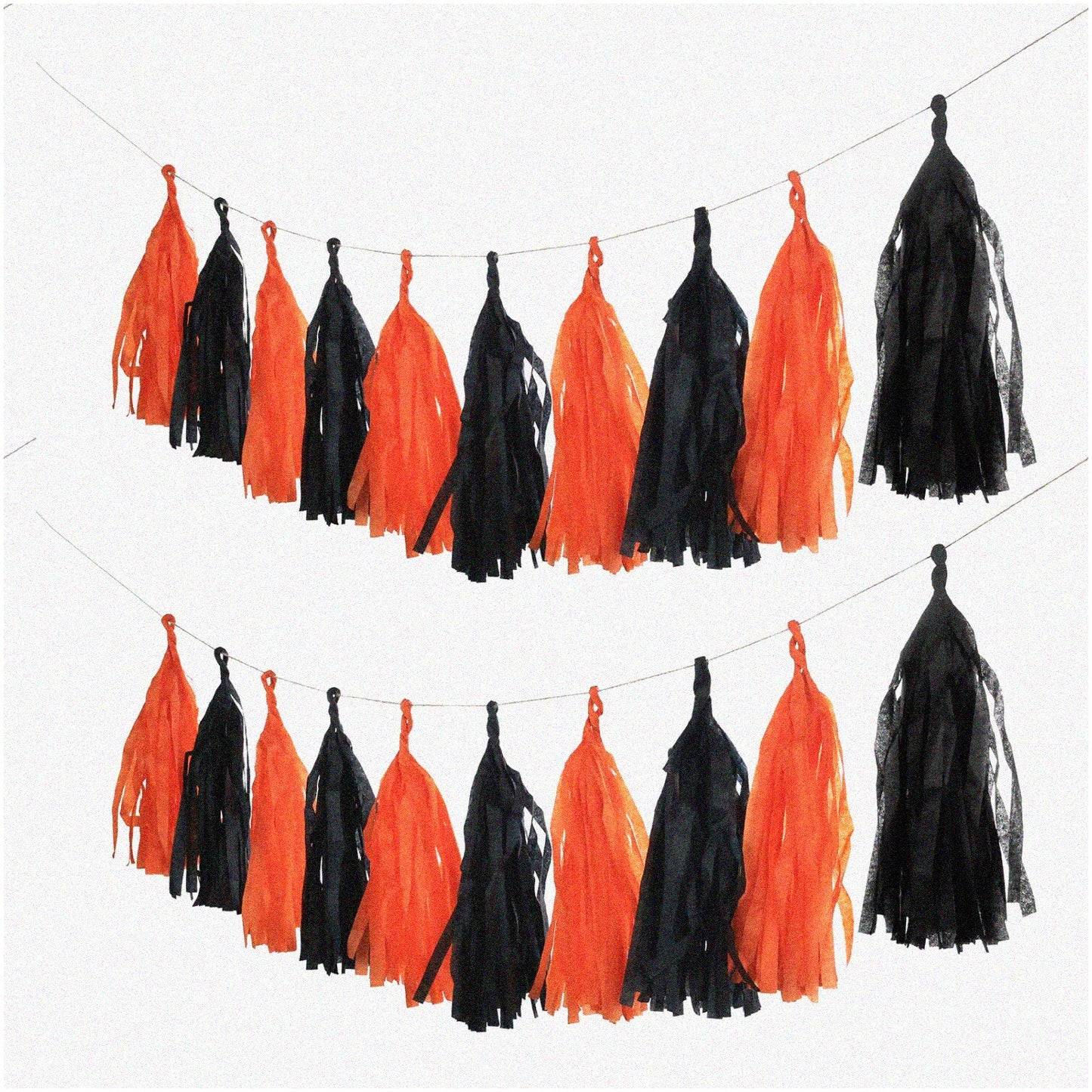 20PCS Tissue Paper Tassel Garland for Birthday Fall Autumn Thanksgiving