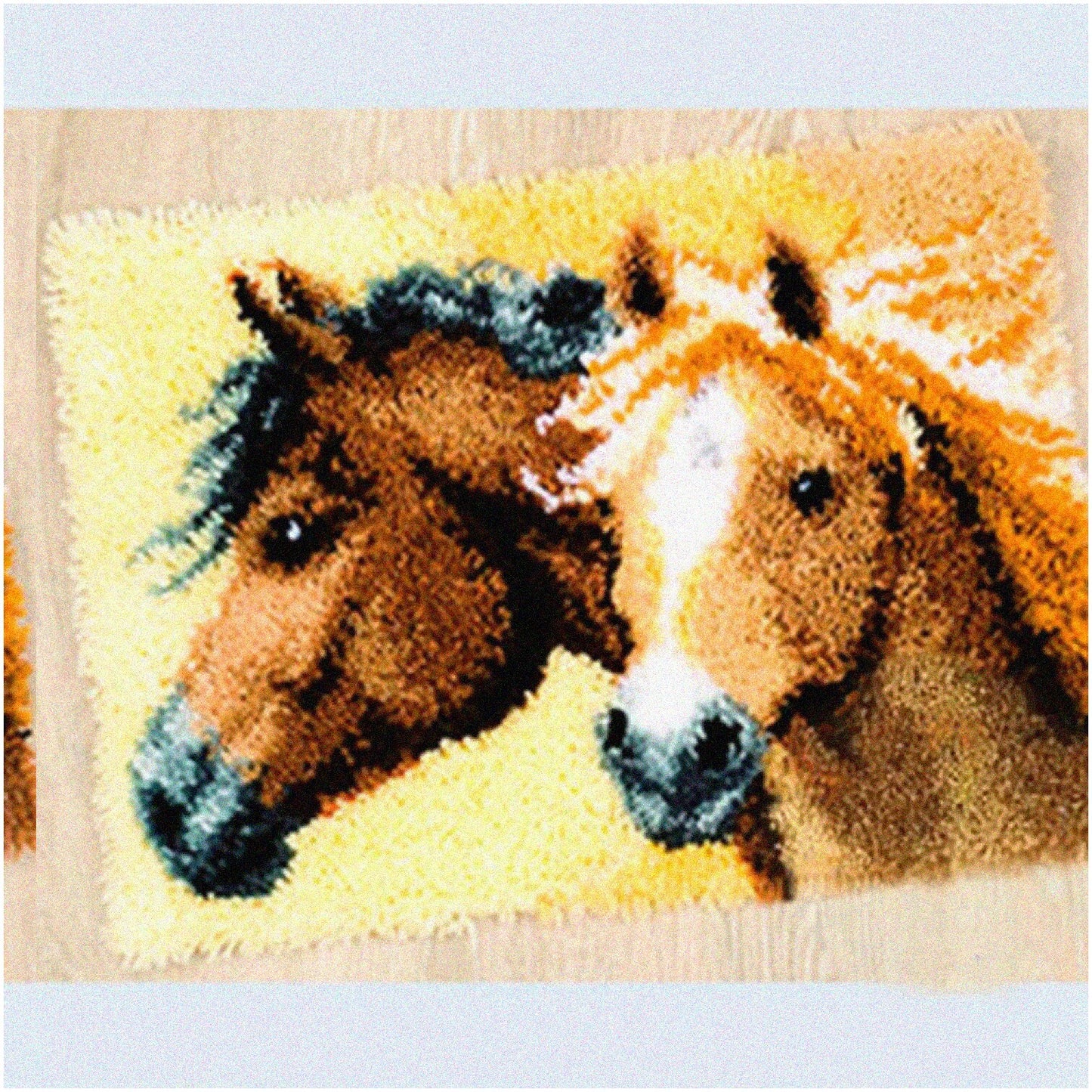 DIY Latch Hook Rug Kit for Creative Crafts