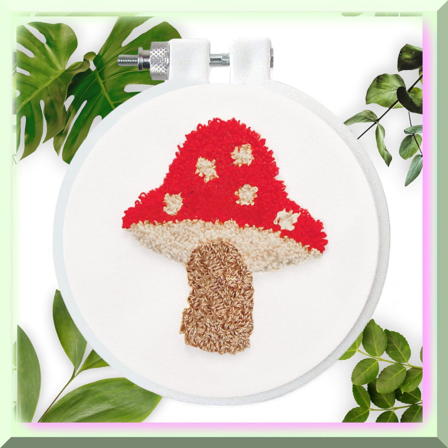 DIY Needle Kit for 3.5-Inch Hoop Art Crafting