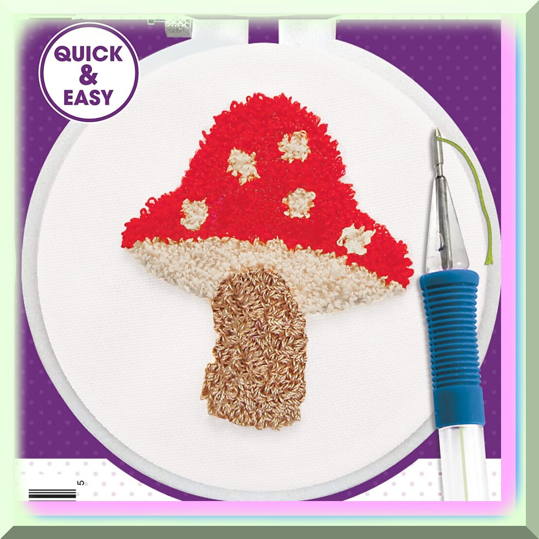 DIY Needle Kit for 3.5-Inch Hoop Art Crafting