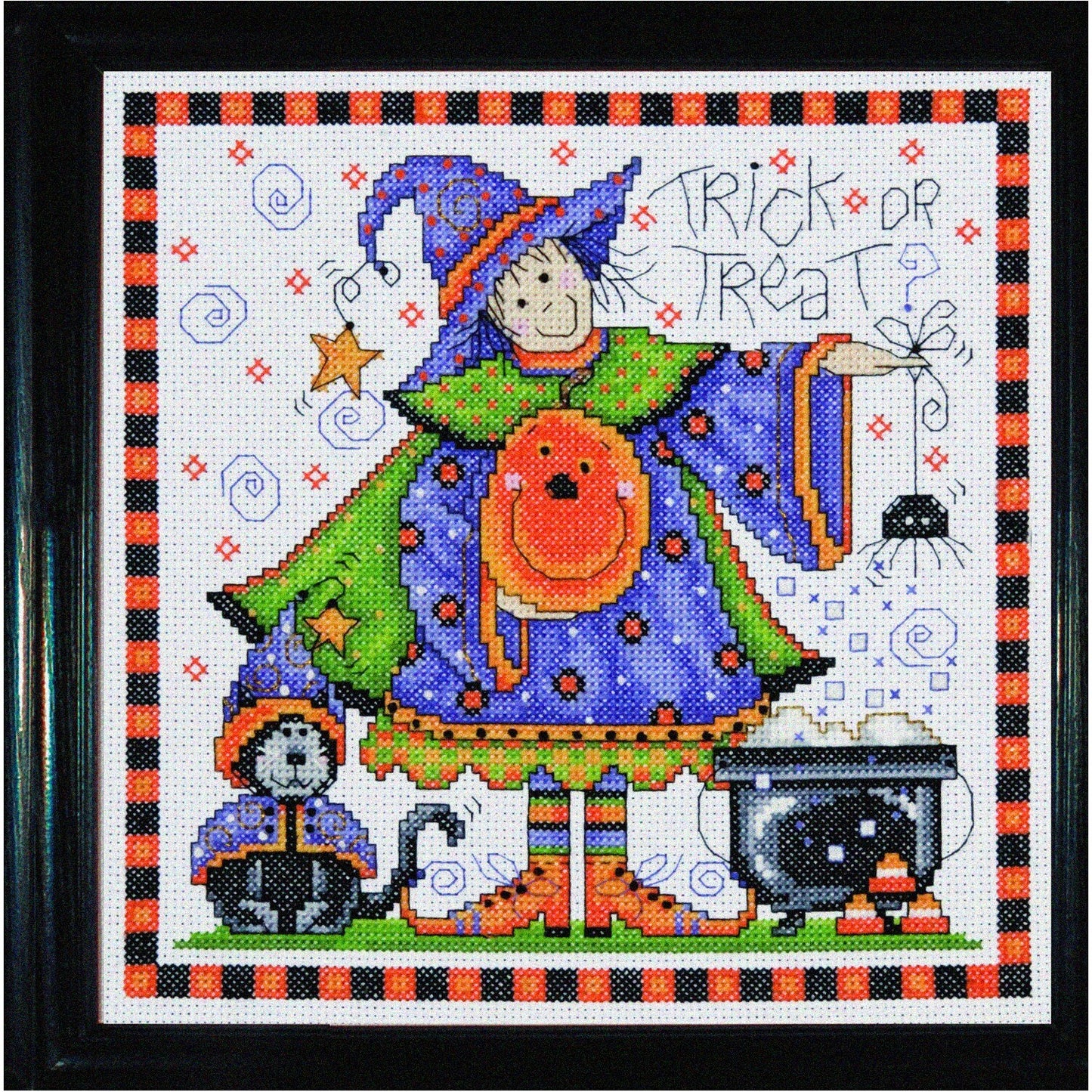 Spooky Stitches Cross Stitch Kit for Halloween Decor