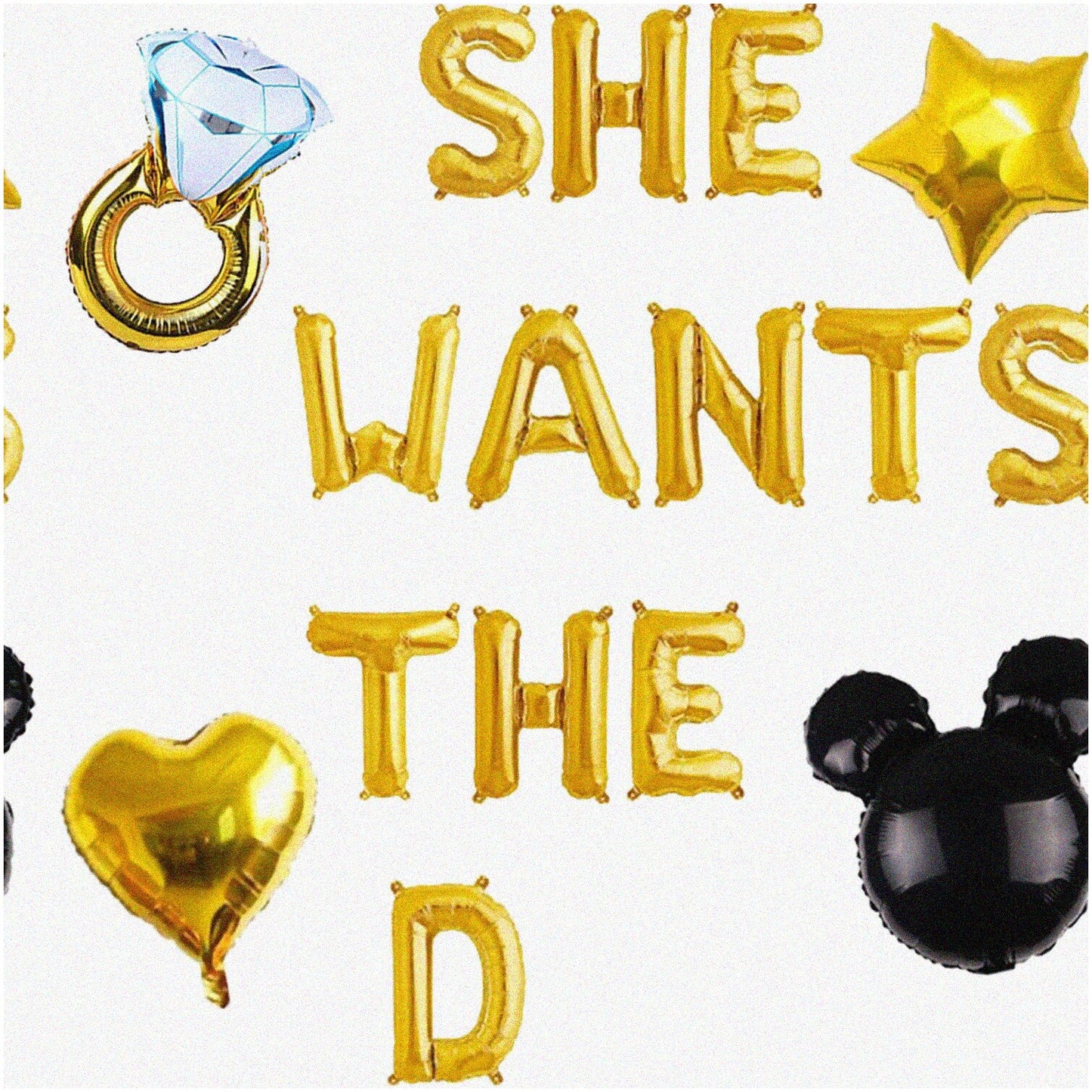 Rose Gold Divorce Party Decorations Kit