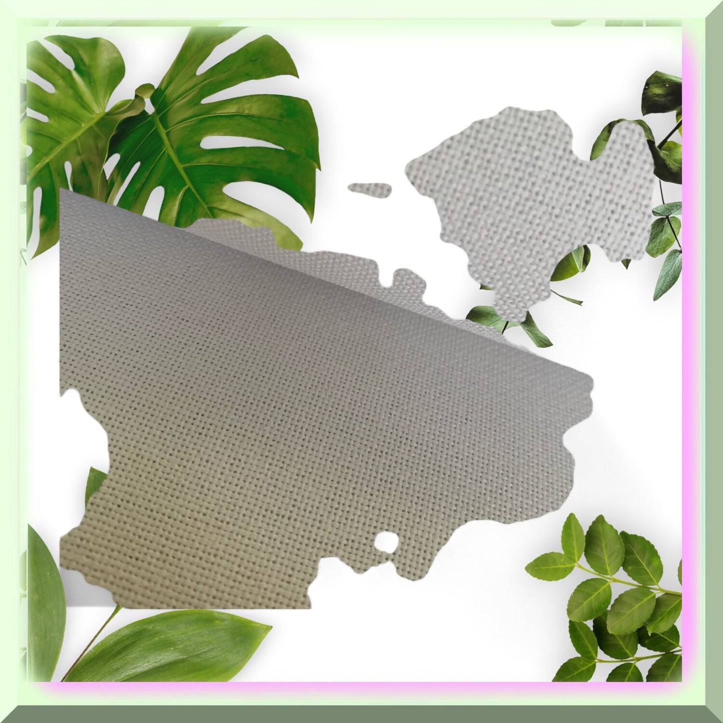 Premium White Evenweave Fabric for Cross Stitch and Embroidery