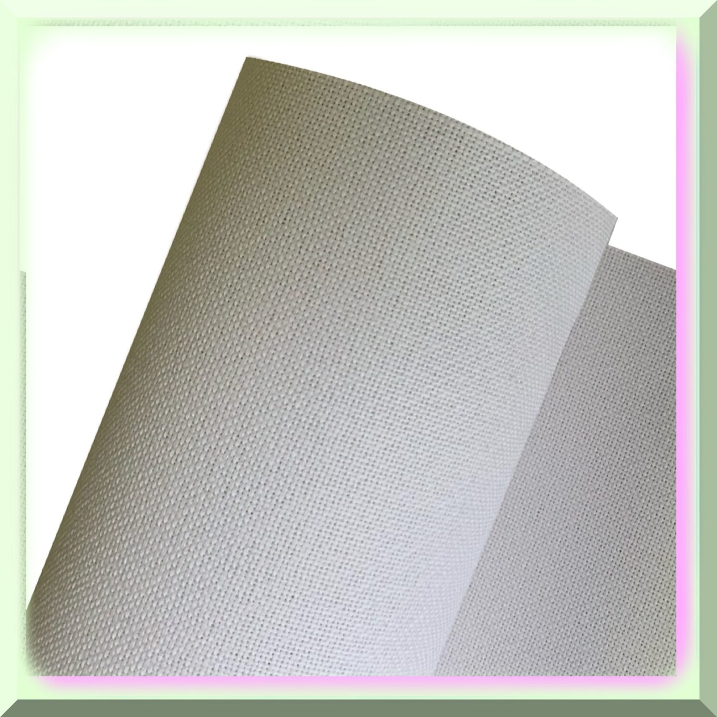 Premium White Evenweave Fabric for Cross Stitch and Embroidery