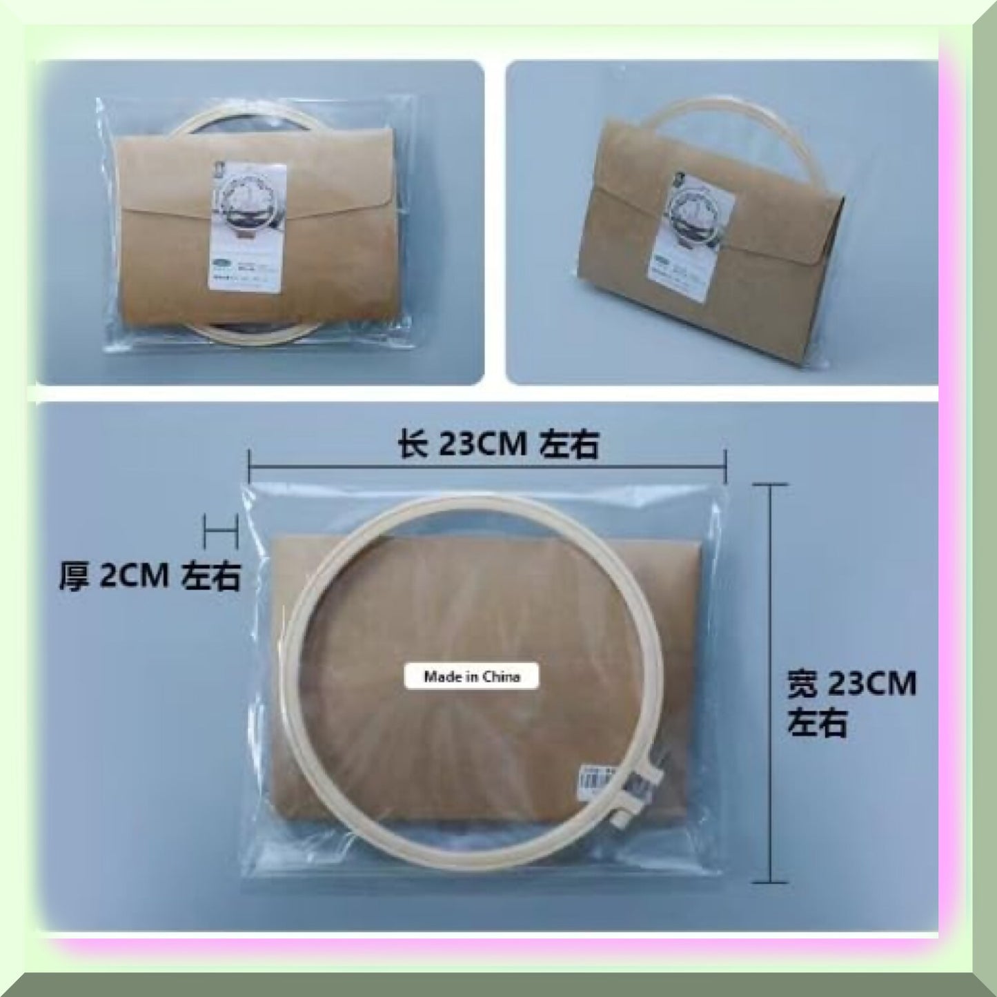 Complete Embroidery Starter Kit for Beginners with Patterns and Tools
