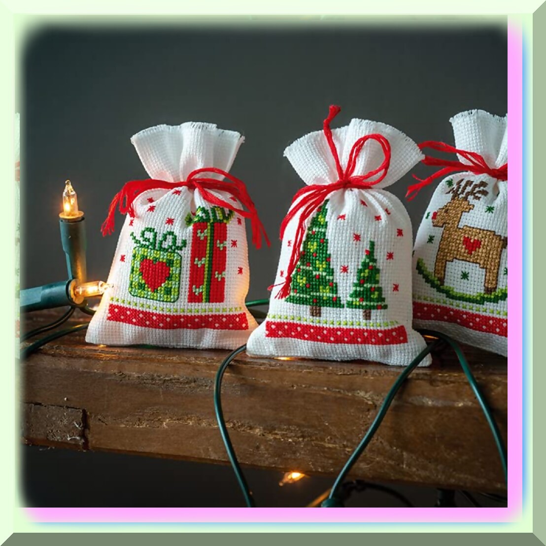 Stitch & Scent Embroidery Kit with 3 Bags