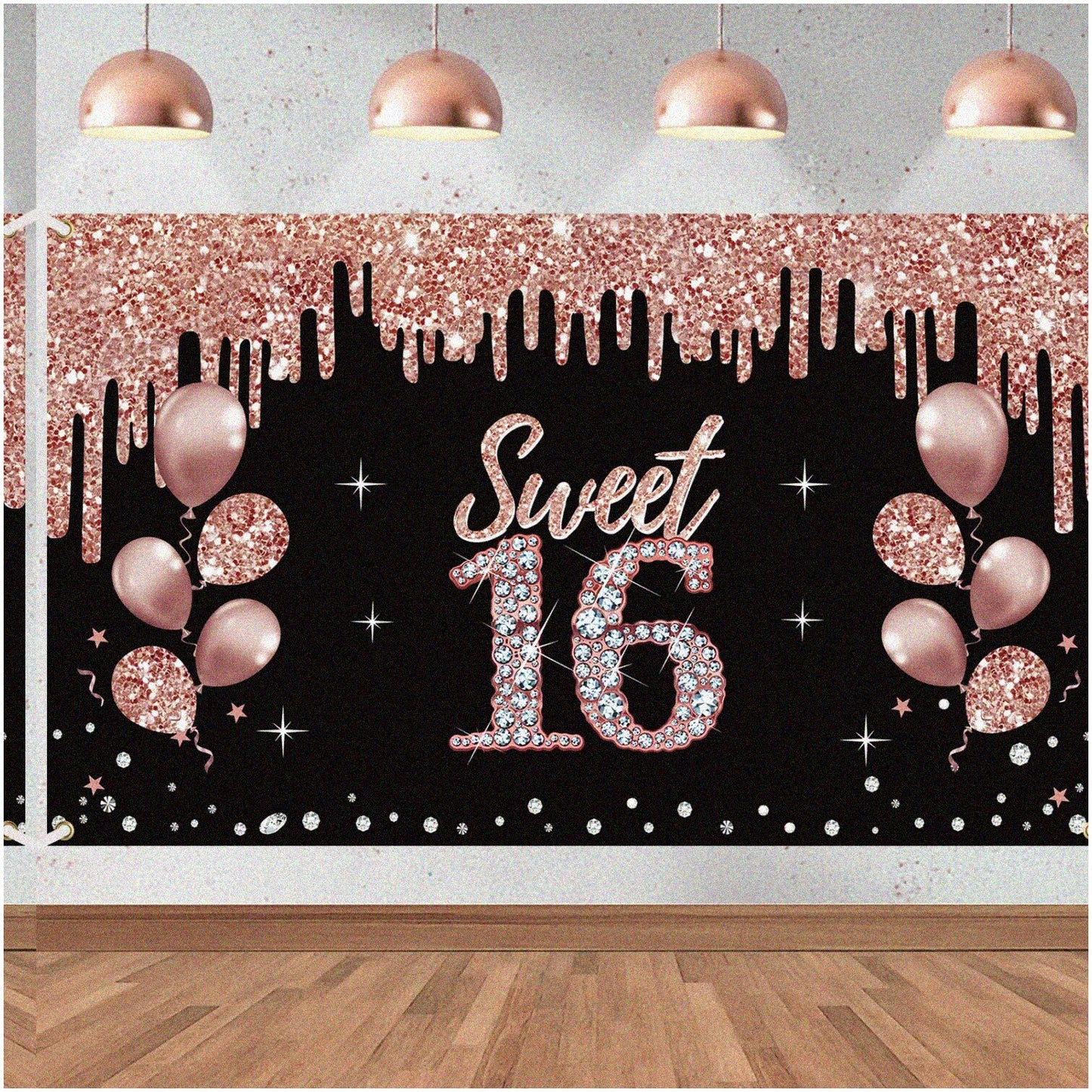 Sweet 16 Rose Gold Celebration Kit