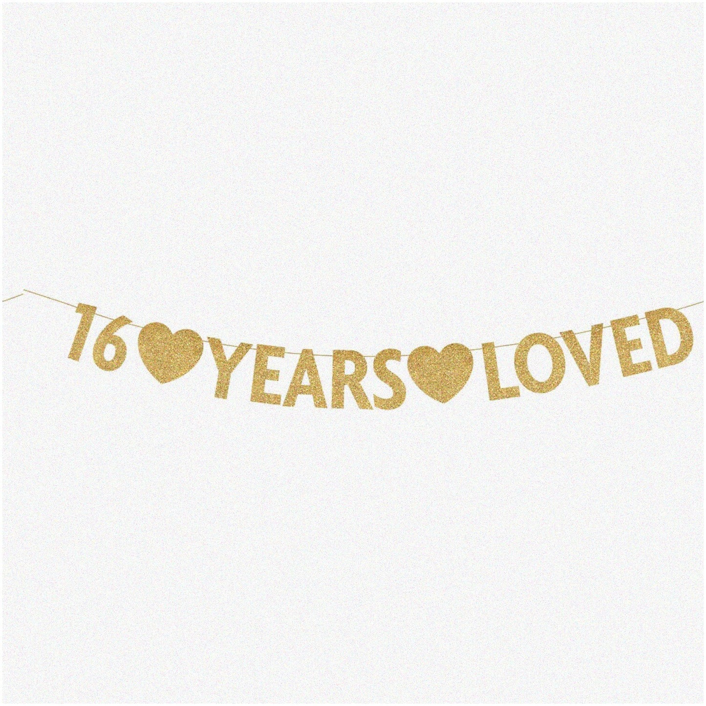 Gold 16th Birthday Celebration Kit