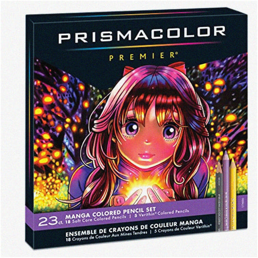 Vibrant Visions Manga Magic Colored Pencils 23 Pack