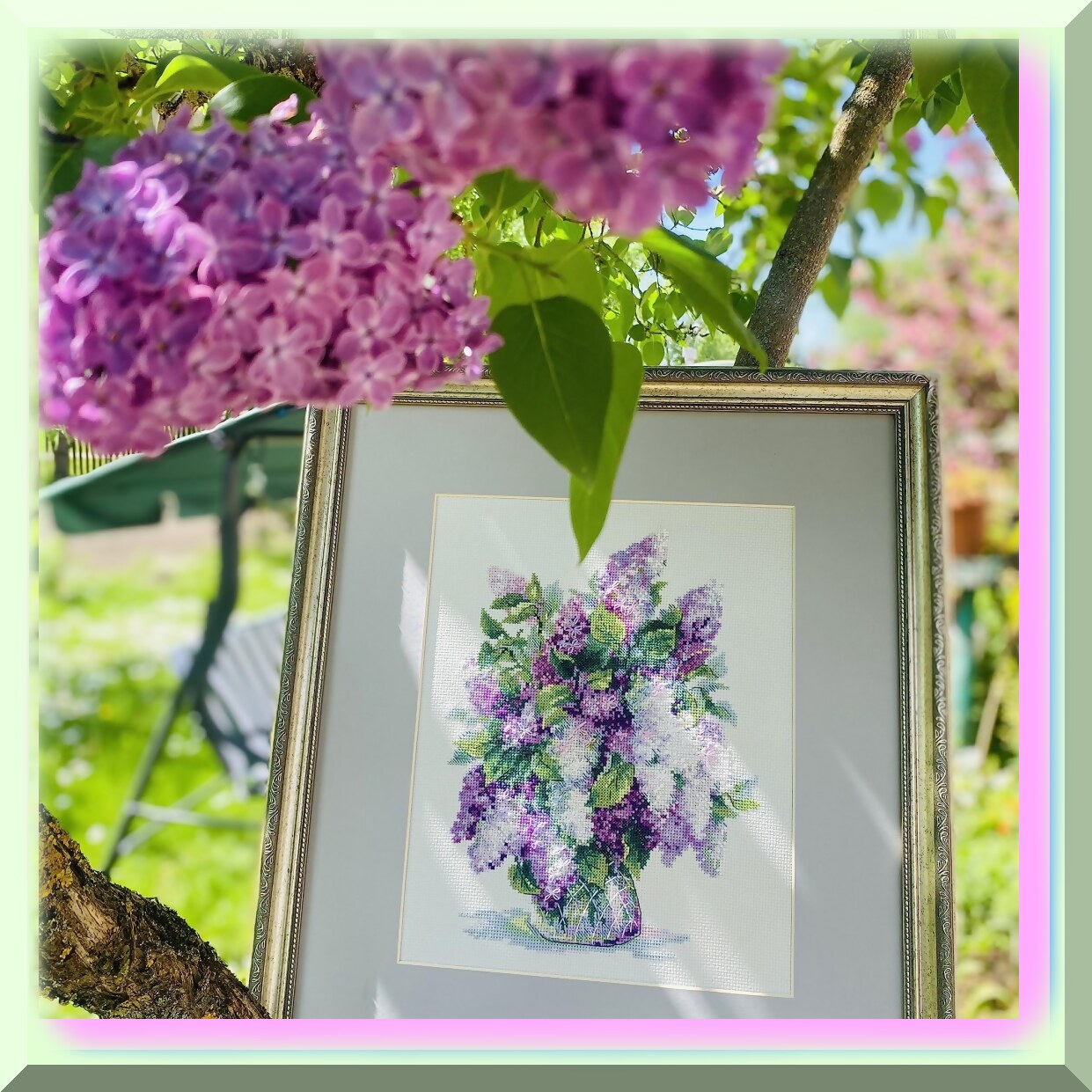 Delicate Lilac Fragrance for Relaxation