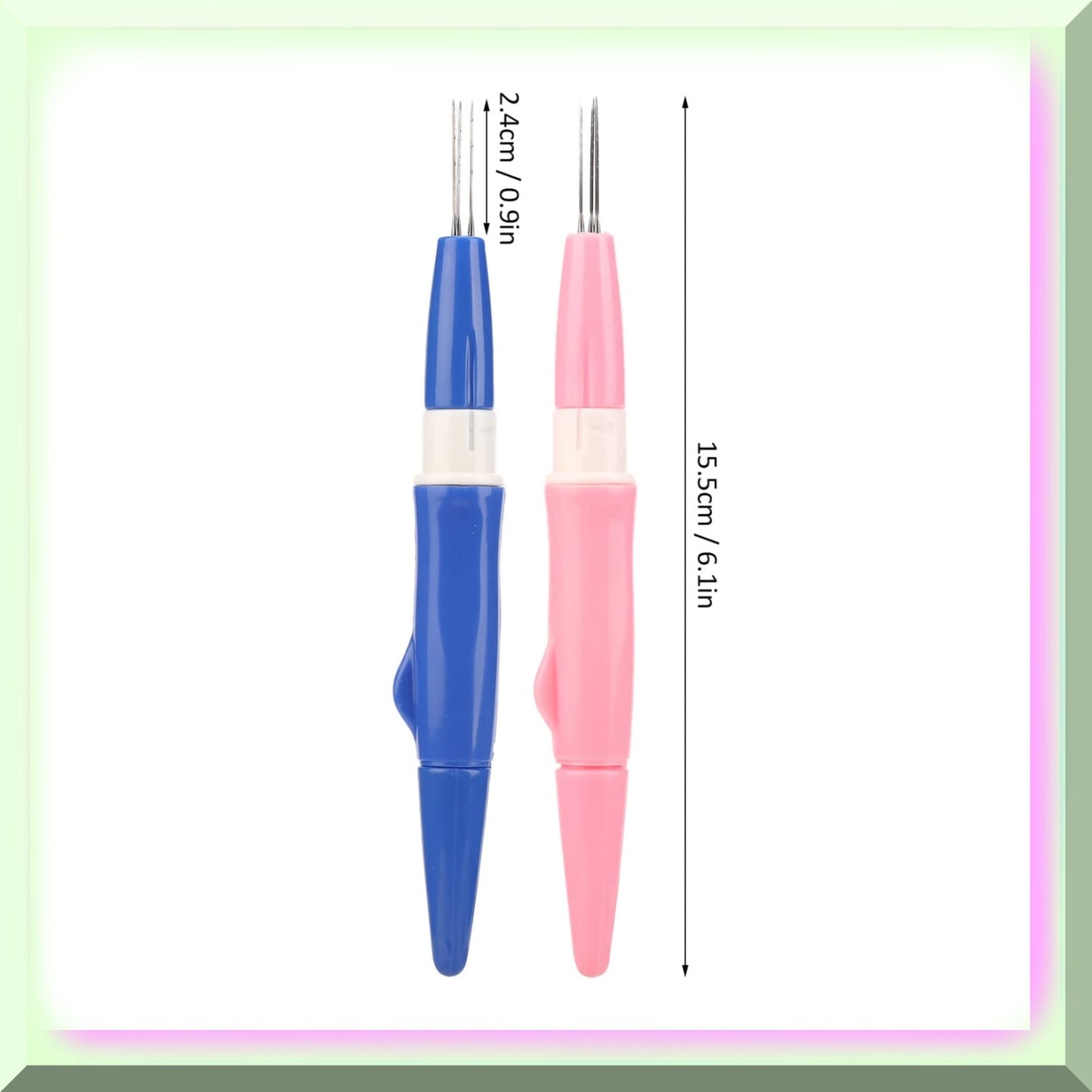 3-in-1 Felting Needle Tool for DIY Tufting and Patchwork