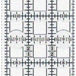 3x18 Inch 3-in-1 Ruler with Track & Cut Guide