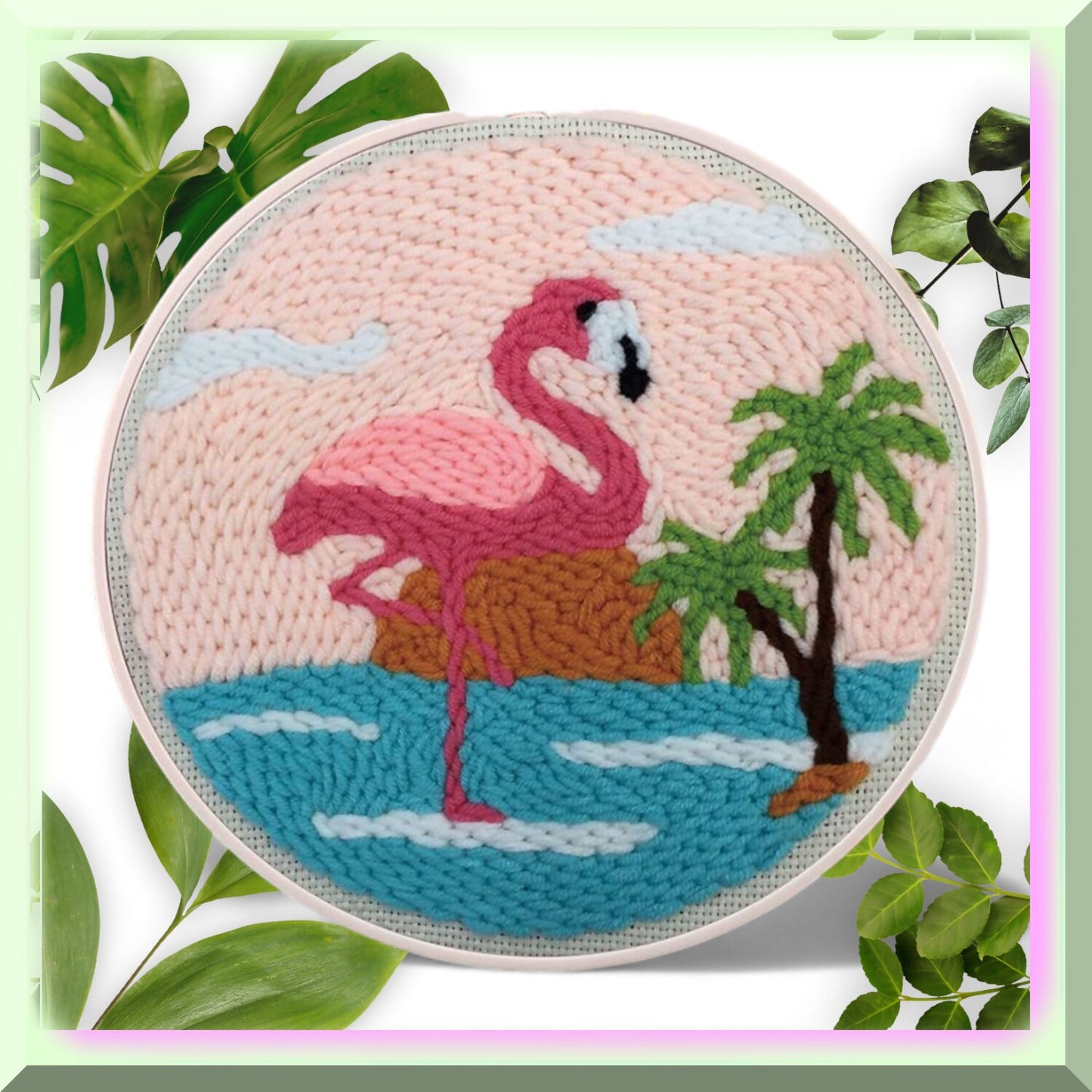 DIY Punch Needle Embroidery Kit for Beginners