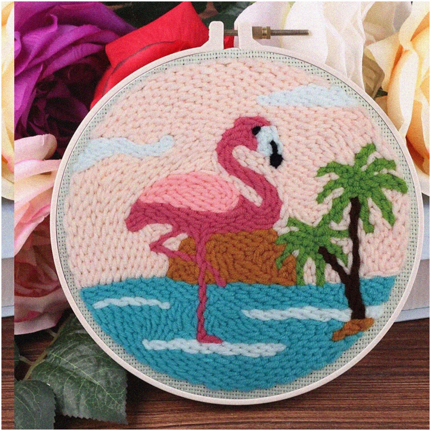 DIY Punch Needle Embroidery Kit for Beginners