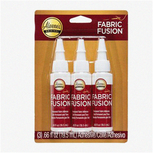 Textile Adhesive 3-Pack, Water-Based, 0.66 fl oz