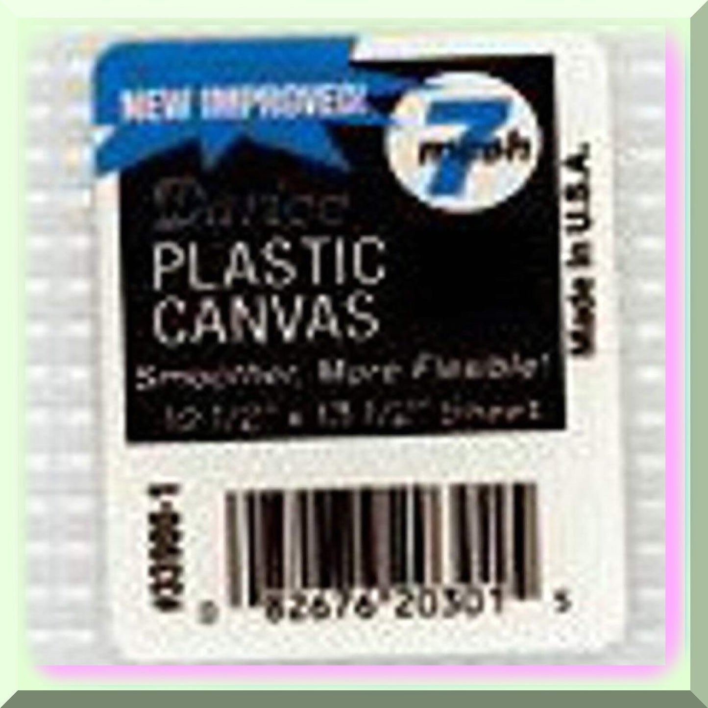 Clear Mesh Plastic Canvas Bundle 4 Pack for Crafts