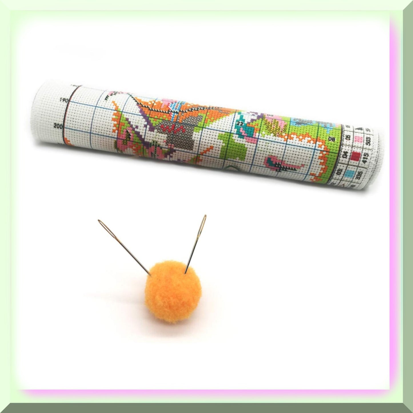 Beginner Needlepoint Embroidery Kit for Kids and Adults