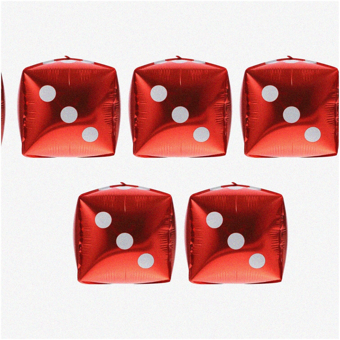 5Pcs Cube Helium Balloons for Baby Shower Wedding Birthday