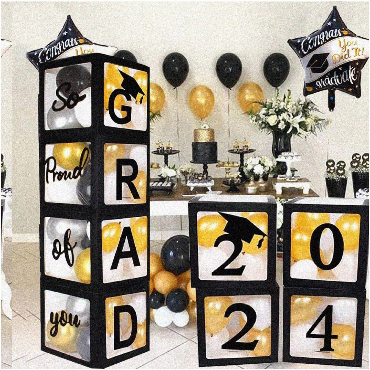 PartyPro 18th Celebration Kit Black 40" Number Balloon