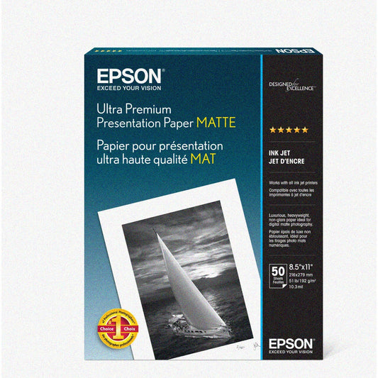 PureLux Matte Presentation Paper 8.5x11 Inches 50 Sheets