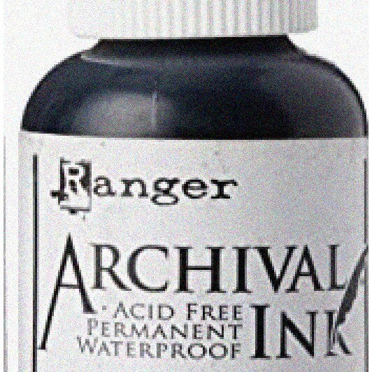 Jet Black Archival Ink Reinker 5oz