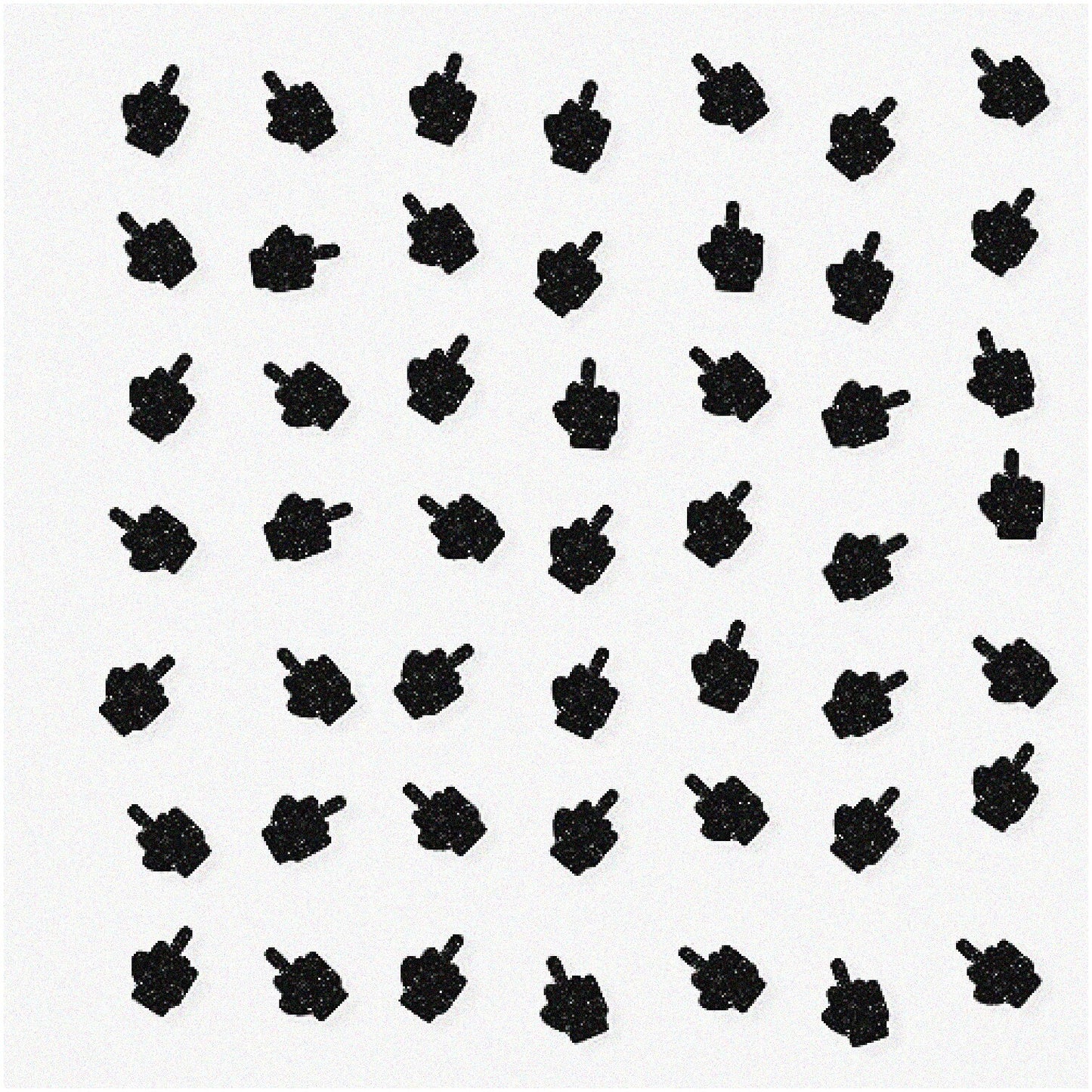 Party Pop Confetti Blast 100 Black Glitter Paper Scatter