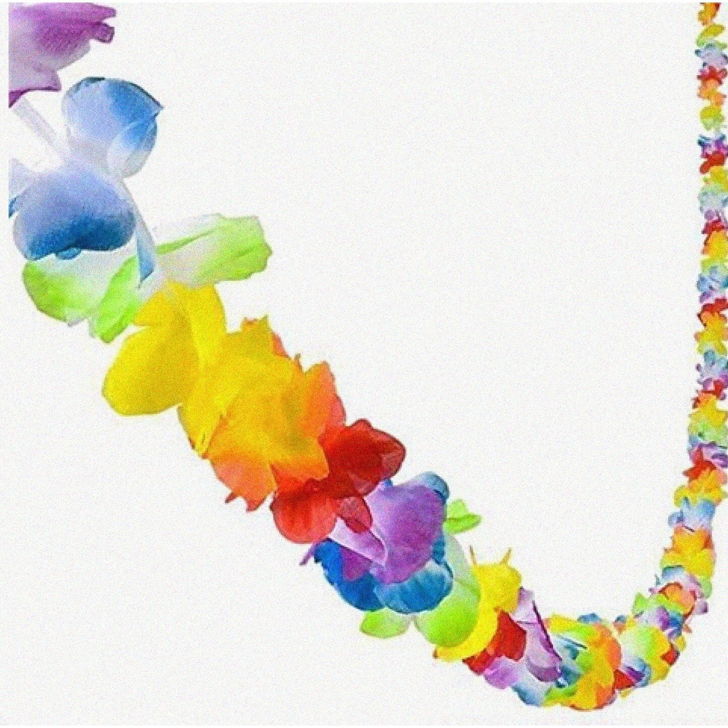 72ft Hawaiian Floral Lei Garland for Luau Party Decoration