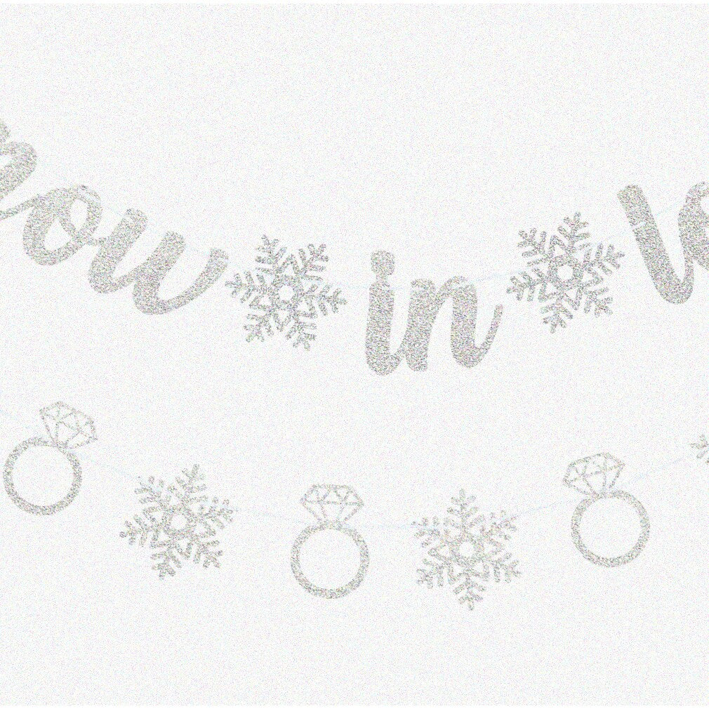 Snowflake Love Celebration Kit 2-Piece Decorations