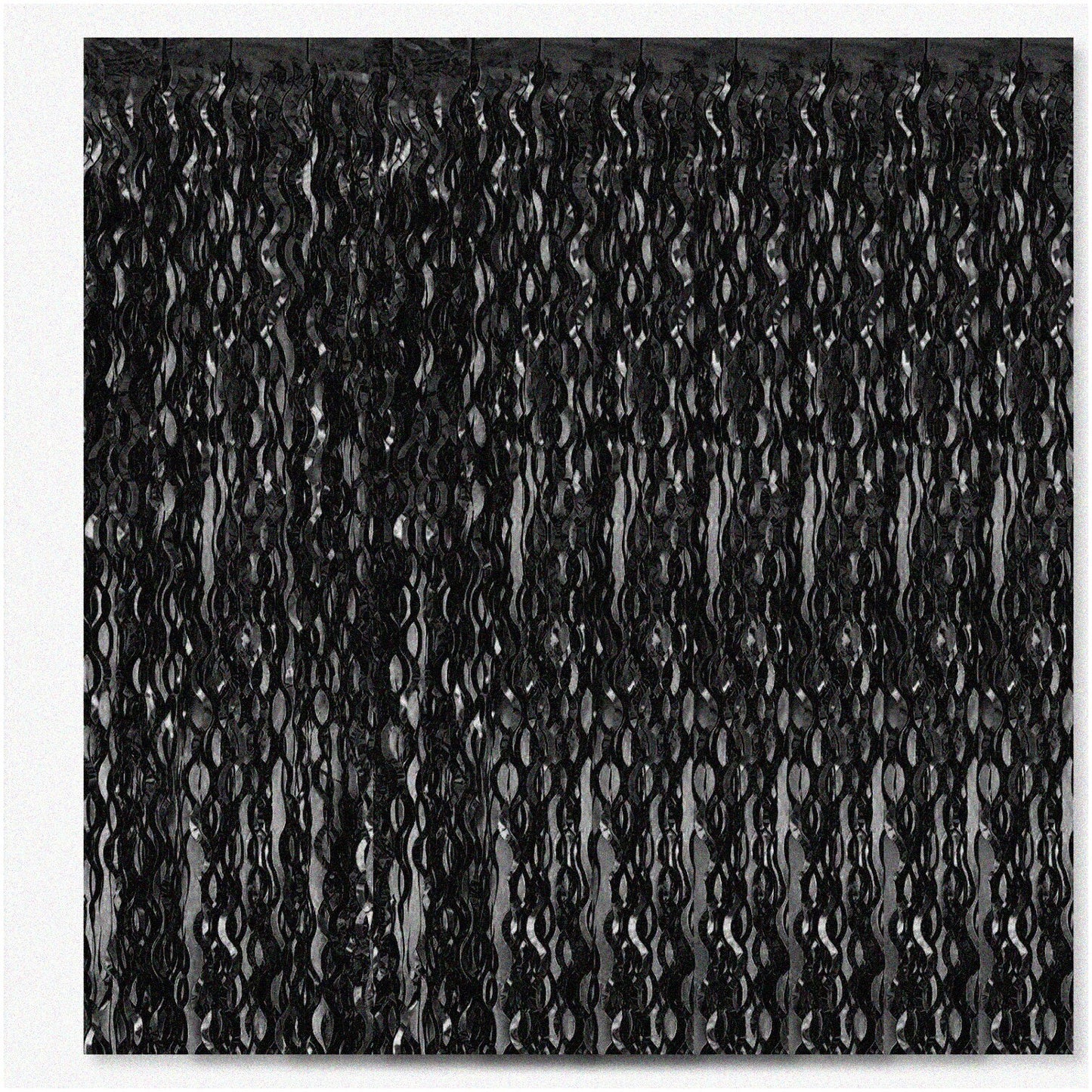 Mermaid Magic 5-Pack Wavy Black F Curtain Backdrop