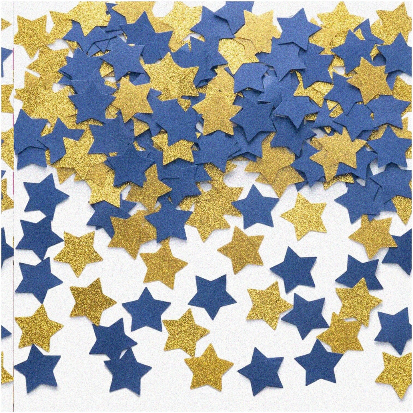 Celestial Celebration Gold and Blue Star Confetti 200 pcs