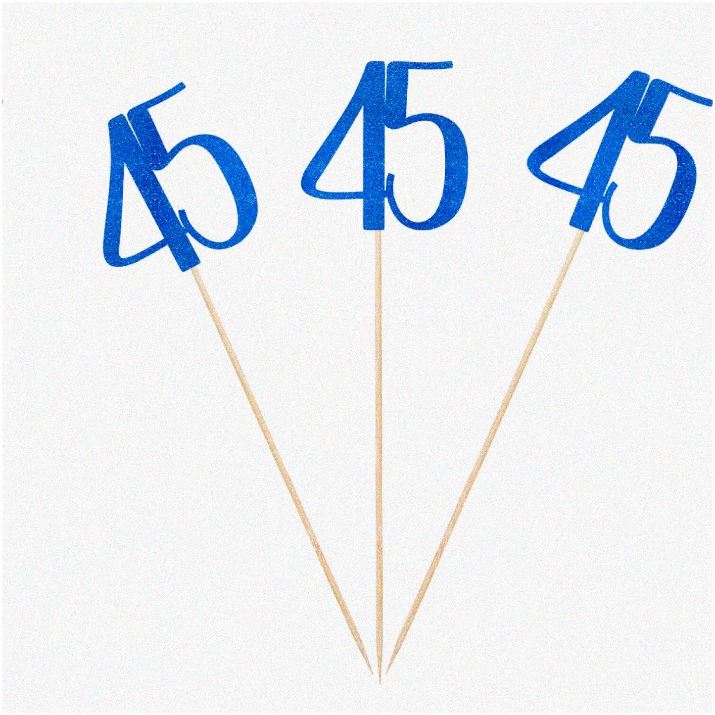 Blue 30th Birthday Banner, Glitter Paper, 117-inch