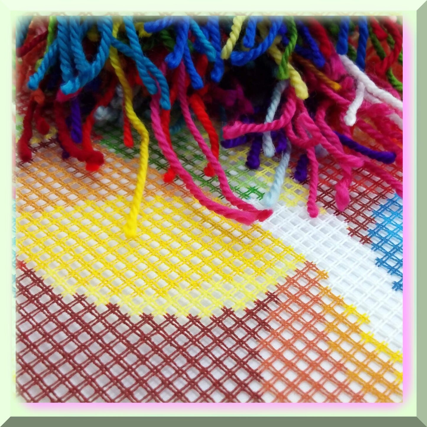 European Fish Embroidery Kit for Home Decor