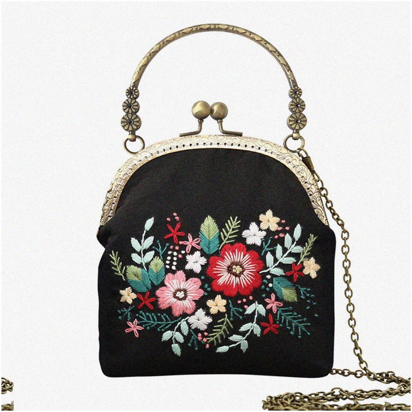 DIY Embroidery Wallet Kit for Beginners