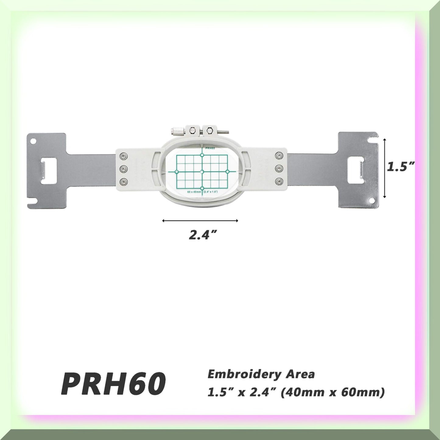 Universal Embroidery Hoop for Sewing and Embroidery Machines