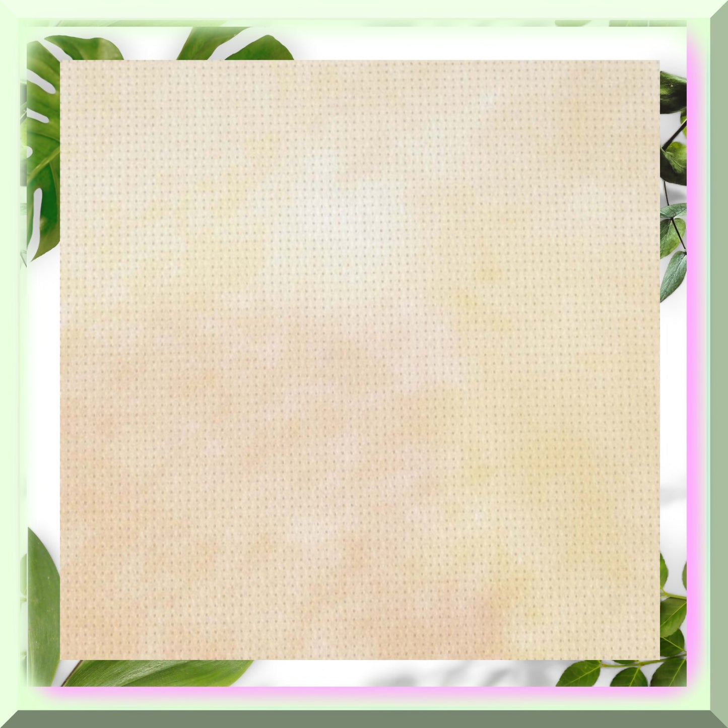 Vibrant Sand Print Cross-Stitch Embroidery Kit